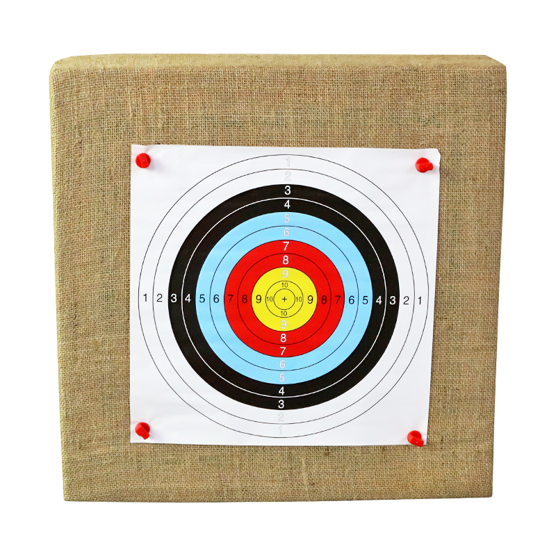 50 cm x 50 cm x 50 cm and thick grass target (both-side brand new) special in second